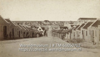 Overzicht van de wijk Pietermaai op Curacao; Pietermaai, Curacao (Collectie Wereldmuseum, TM-60050762), Soublette et Fils; Robert Soublette