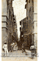 Moordenaarsstraat in de Willemstad; Straatgezicht; Street (Collectie Wereldmuseum, TM-60054118), Soublette et Fils; Robert Soublette