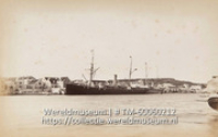 Havengezicht, Otrabanda; Harbour view, Willemstad's Otrabanda area (Collectie Wereldmuseum, TM-60060212), Soublette et Fils; Robert Soublette
