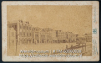 Gezicht over de Waterkant (het latere Brionplein); View over Willemstad's Waterkant (later called Brionplein) (Collectie Wereldmuseum, TM-60060838), Soublette et Fils; Robert Soublette