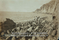Landing place, Ladder Bay. Saba, Dutch W.I.; Landingsplaats, Ladder-baai; Landing place, Ladder Bay (Collectie Wereldmuseum, TM-60060981)