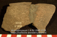 Aardewerk (fragment) (Collectie Wereldmuseum, RV-2049-1038)