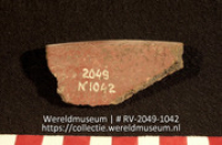 Aardewerk (fragment) (Collectie Wereldmuseum, RV-2049-1042)