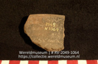 Aardewerk (fragment) (Collectie Wereldmuseum, RV-2049-1064)