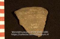 Aardewerk (fragment) (Collectie Wereldmuseum, RV-2049-1081)