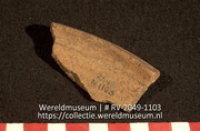 Aardewerk (fragment) (Collectie Wereldmuseum, RV-2049-1103)