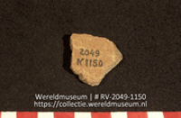 Aardewerk (fragment) (Collectie Wereldmuseum, RV-2049-1150)