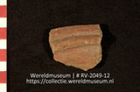 Aardewerk (fragment) (Collectie Wereldmuseum, RV-2049-12)