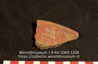 Aardewerk (fragment) (Collectie Wereldmuseum, RV-2049-1204)