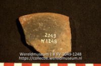 Aardewerk (fragment) (Collectie Wereldmuseum, RV-2049-1248)