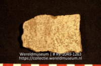 Aardewerk (fragment) (Collectie Wereldmuseum, RV-2049-1263)