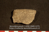 Aardewerk (fragment) (Collectie Wereldmuseum, RV-2049-1273)