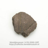 Aardewerk (fragment) (Collectie Wereldmuseum, RV-2049-1287)