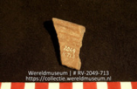 Aardewerk (fragment) (Collectie Wereldmuseum, RV-2049-713)