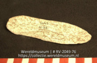 Werktuig van schelp (Collectie Wereldmuseum, RV-2049-76)