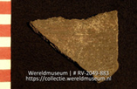 Aardewerk (fragment) (Collectie Wereldmuseum, RV-2049-883)