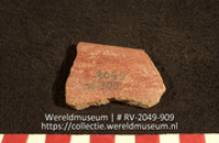 Aardewerk (fragment) (Collectie Wereldmuseum, RV-2049-909)