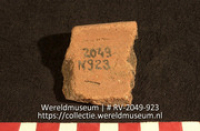 Aardewerk (fragment) (Collectie Wereldmuseum, RV-2049-923)