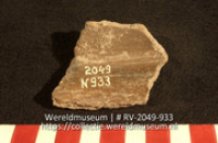Aardewerk (fragment) (Collectie Wereldmuseum, RV-2049-933)