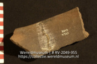 Aardewerk (fragment) (Collectie Wereldmuseum, RV-2049-955)