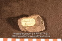 Bijl (Collectie Wereldmuseum, RV-2777-91)