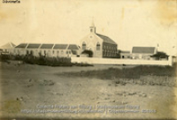 Savoneta. School, kerk, pastorie. Volgens schrift: 1920, Fraters van Tilburg