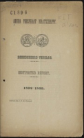 Beredeneerd verslag van de werking der naamlooze vennootschap Aruba Phosphaat Maatschappij, over het afgeloopen huishoudelyk jaar 1892-1893, Aruba Phosphaat Maatschappij