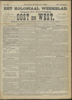 Het Koloniaal Weekblad (26 september 1901) : Orgaan der Vereeniging Oost en West