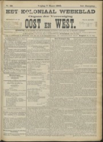 Het Koloniaal Weekblad (7 maart 1902) : Orgaan der Vereeniging Oost en West