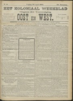 Het Koloniaal Weekblad (25 april 1902) : Orgaan der Vereeniging Oost en West