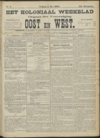 Het Koloniaal Weekblad (2 mei 1902) : Orgaan der Vereeniging Oost en West