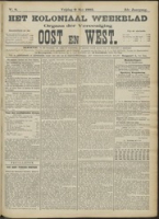 Het Koloniaal Weekblad (9 mei 1902) : Orgaan der Vereeniging Oost en West