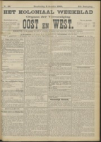 Het Koloniaal Weekblad (2 october 1902) : Orgaan der Vereeniging Oost en West