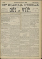 Het Koloniaal Weekblad (29 januari 1903) : Orgaan der Vereeniging Oost en West