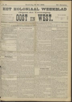 Het Koloniaal Weekblad (28 mei 1903) : Orgaan der Vereeniging Oost en West, Vereeniging Oost en West