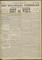 Het Koloniaal Weekblad (18 februari 1904) : Orgaan der Vereeniging Oost en West