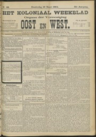 Het Koloniaal Weekblad (10 maart 1904) : Orgaan der Vereeniging Oost en West