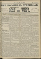 Het Koloniaal Weekblad (26 mei 1904) : Orgaan der Vereeniging Oost en West