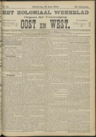Het Koloniaal Weekblad (23 juni 1904) : Orgaan der Vereeniging Oost en West