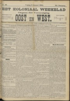 Het Koloniaal Weekblad (06 januari 1905) : Orgaan der Vereeniging Oost en West