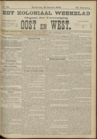 Het Koloniaal Weekblad (19 januari 1905) : Orgaan der Vereeniging Oost en West