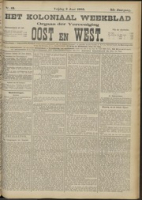 Het Koloniaal Weekblad (2 juni 1905) : Orgaan der Vereeniging Oost en West, Vereeniging Oost en West