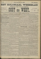 Het Koloniaal Weekblad (20 juli 1905) : Orgaan der Vereeniging Oost en West, Vereeniging Oost en West