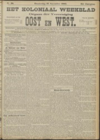 Het Koloniaal Weekblad (16 november 1905) : Orgaan der Vereeniging Oost en West, Vereeniging Oost en West