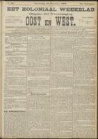 Het Koloniaal Weekblad (30 november 1905) : Orgaan der Vereeniging Oost en West, Vereeniging Oost en West