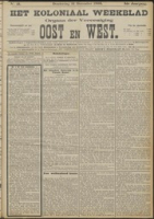 Het Koloniaal Weekblad (21 december 1905) : Orgaan der Vereeniging Oost en West, Vereeniging Oost en West