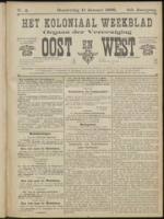 Het Koloniaal Weekblad (11 januari 1906) : Orgaan der Vereeniging Oost en West