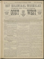 Het Koloniaal Weekblad (18 januari 1906) : Orgaan der Vereeniging Oost en West