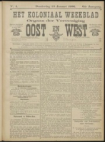 Het Koloniaal Weekblad (25 januari 1906) : Orgaan der Vereeniging Oost en West