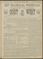 Het Koloniaal Weekblad (10 mei 1906) : Orgaan der Vereeniging Oost en West
